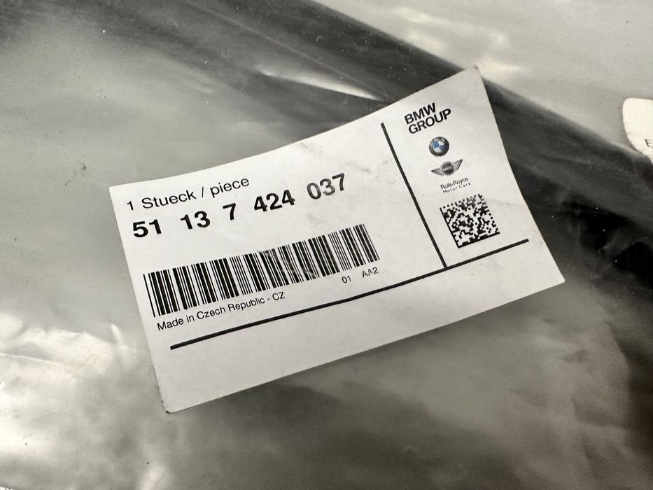 Uszczelka lewa słupka C BMW 3GT F34 F34N lewy tyl guma