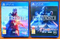 Gra PS4 Battlefield V i Battlefront II