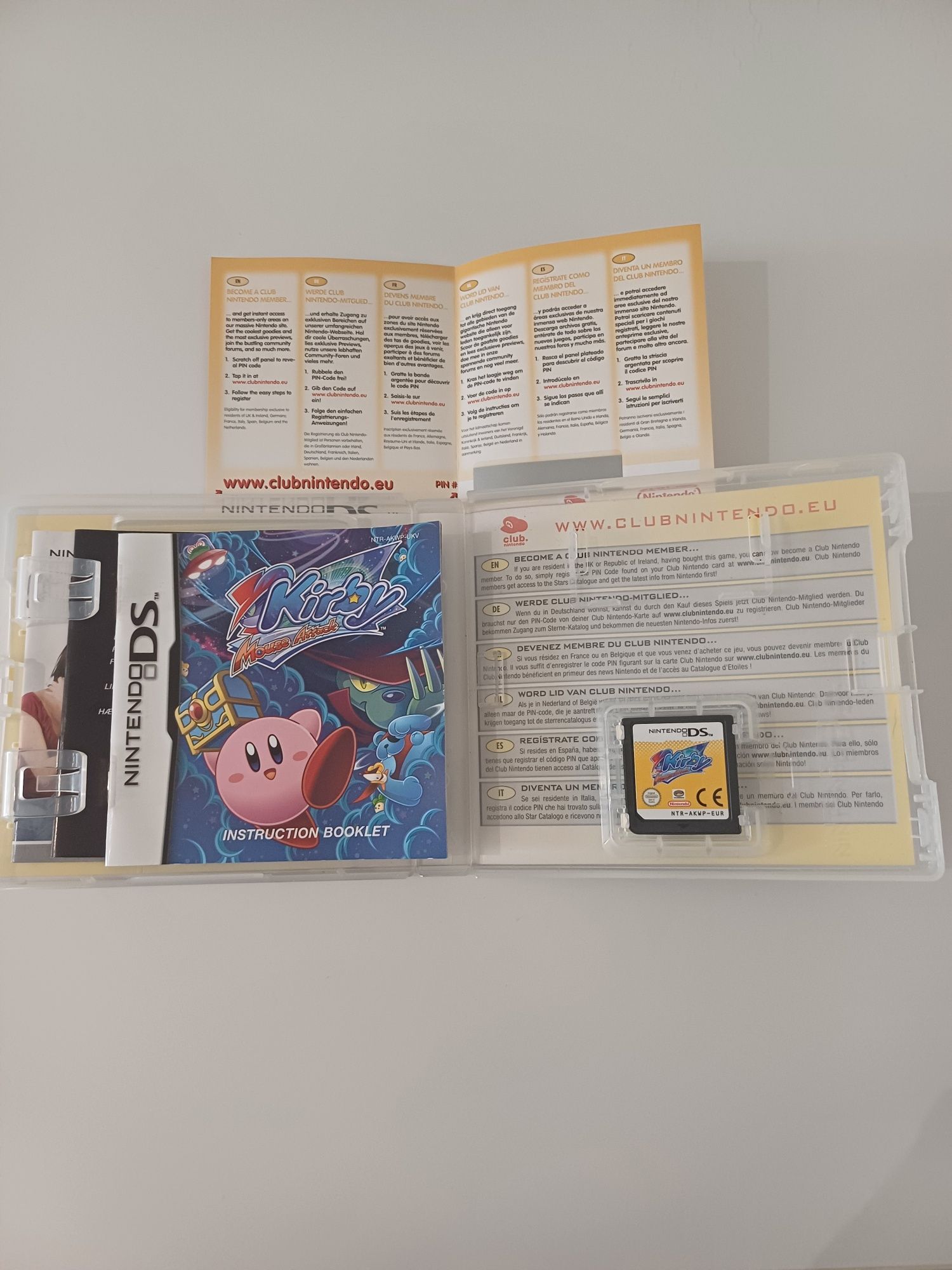 Kirby Mouse Attack Nintendo DS Oryginalna angielska
