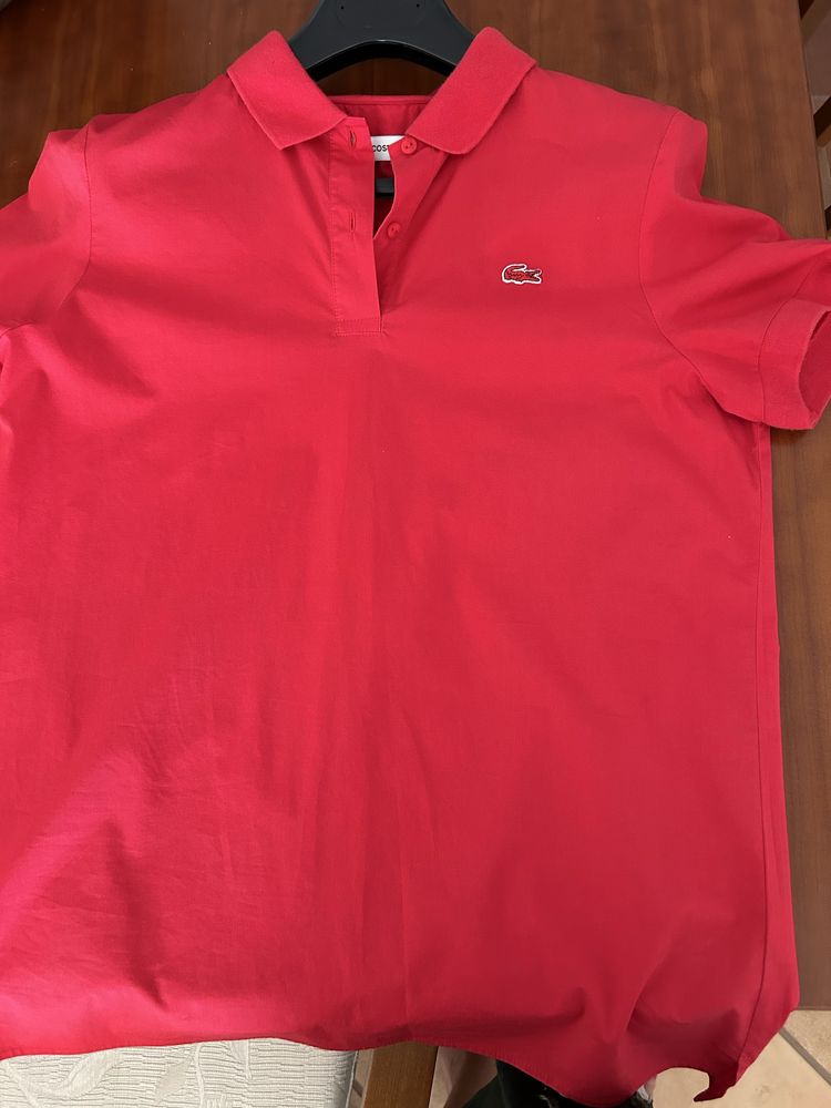 Polo Lacoste, em algodao no 42