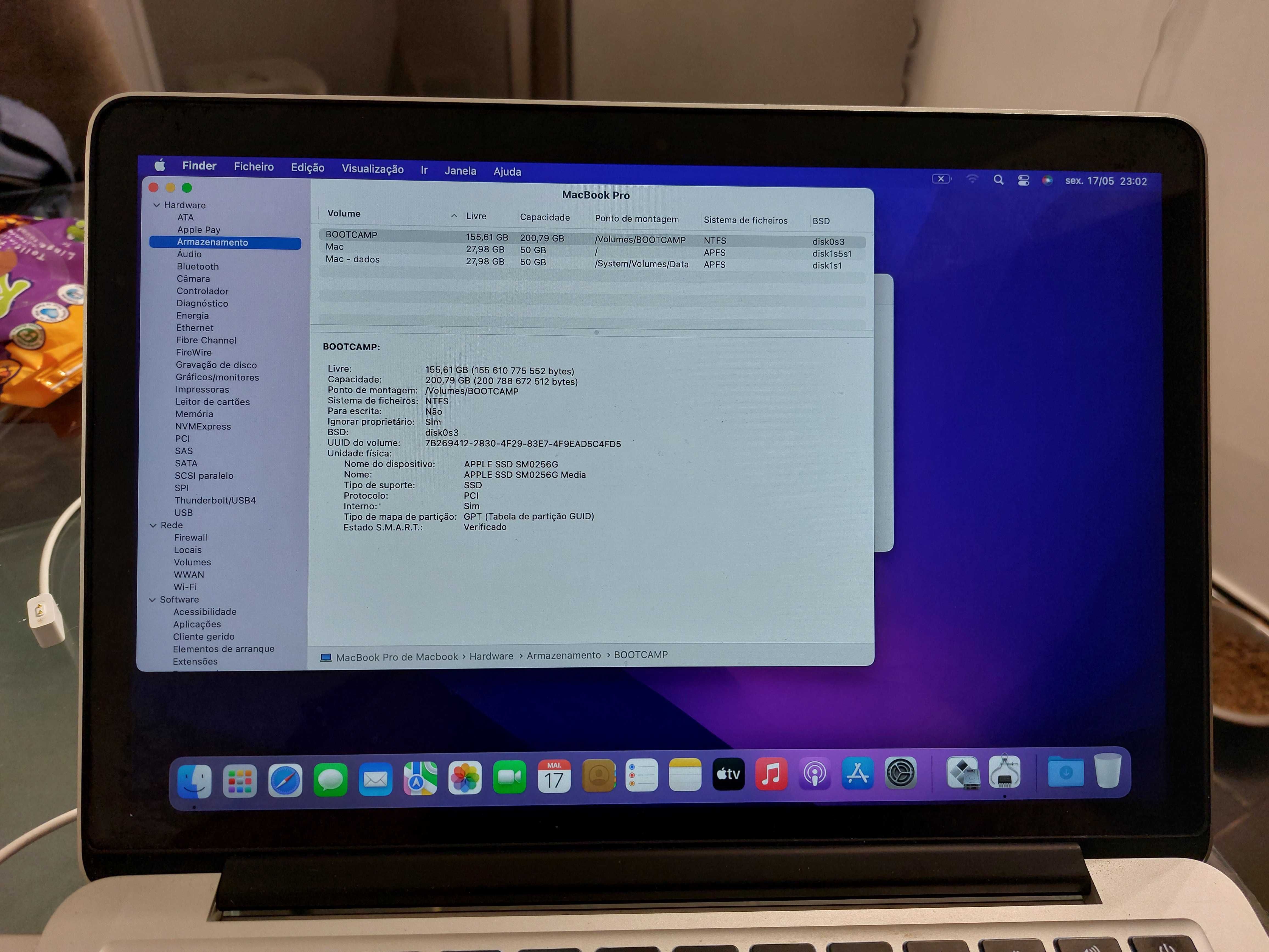 Apple MacBook Pro A1502 - Silver
