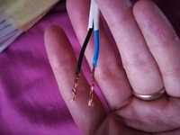 149m kabel przewód elektryczny 2-wiązkowy 2-żyłowy płaski długi