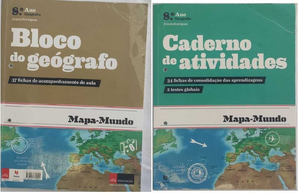 Livro de atividades NOVO de Geografia 8º ano - Mapa-Mundo