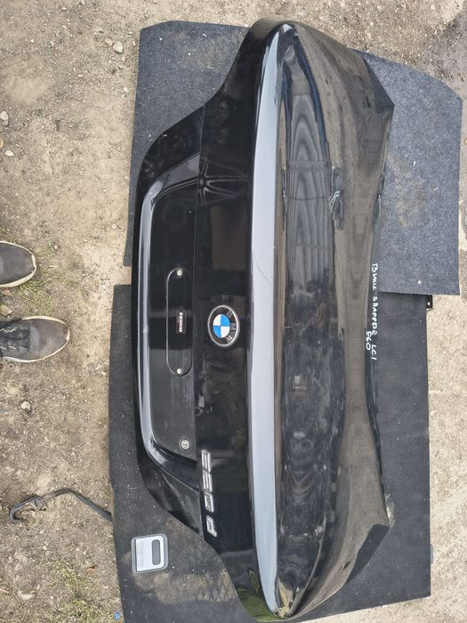 Klapa tył BMW E60 BLACK SHAPPIRE METALLIC 475 Czarna Sedan Ładna Wysył