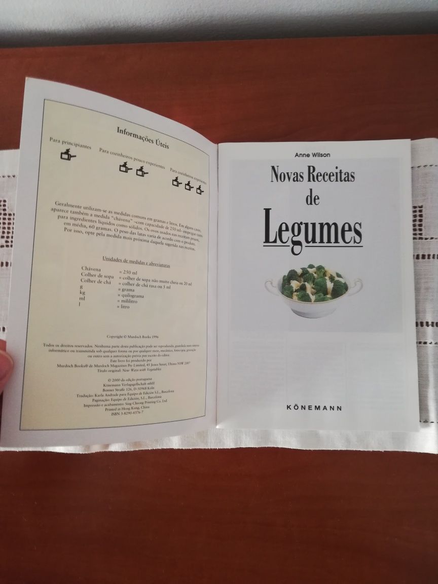 Novas Receitas de Legumes