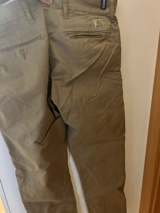 Calcas bege carhartt