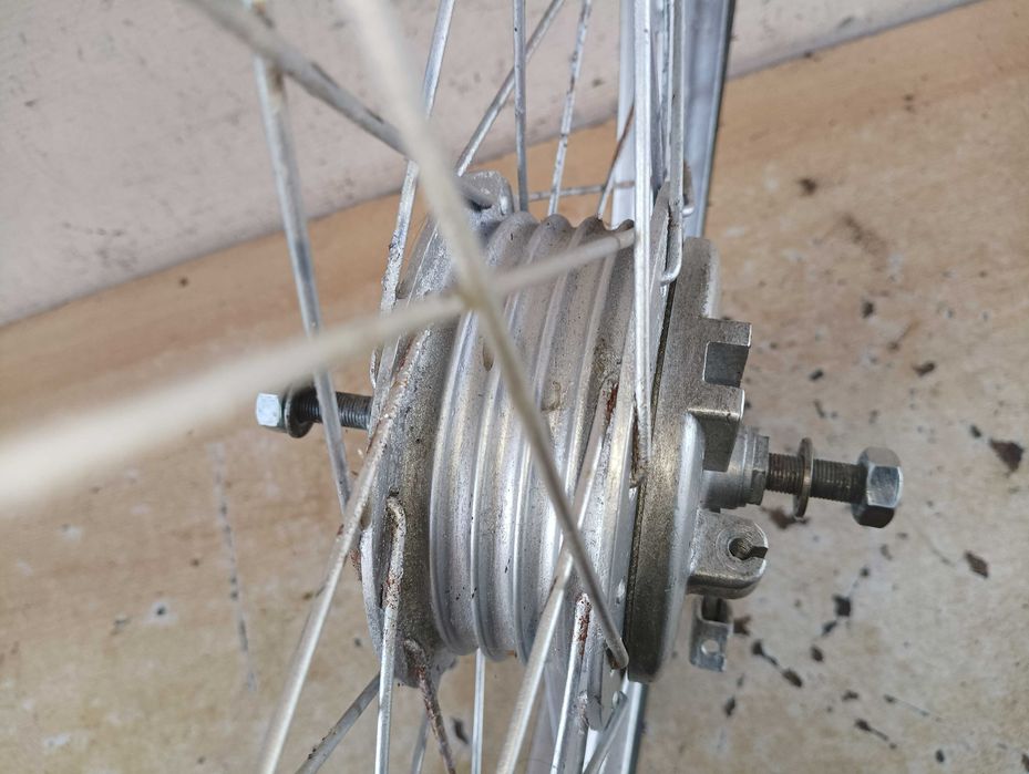 Koło 19 cali - przód - Komar - Romet - Simson - wózek - (SR2P)