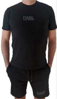 Karl Lagerfeld komplet spodenki+t-shirt r.M,L,XL,XXL