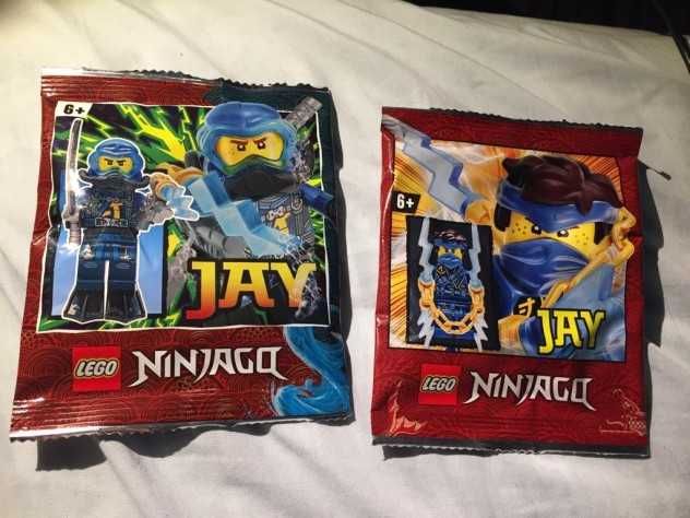 Lego Ninjago Jay no. 892181 & Jay no. -175 2 sztuki orginalne saszetki