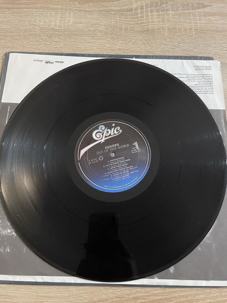 Europe out of this world USA LP EX