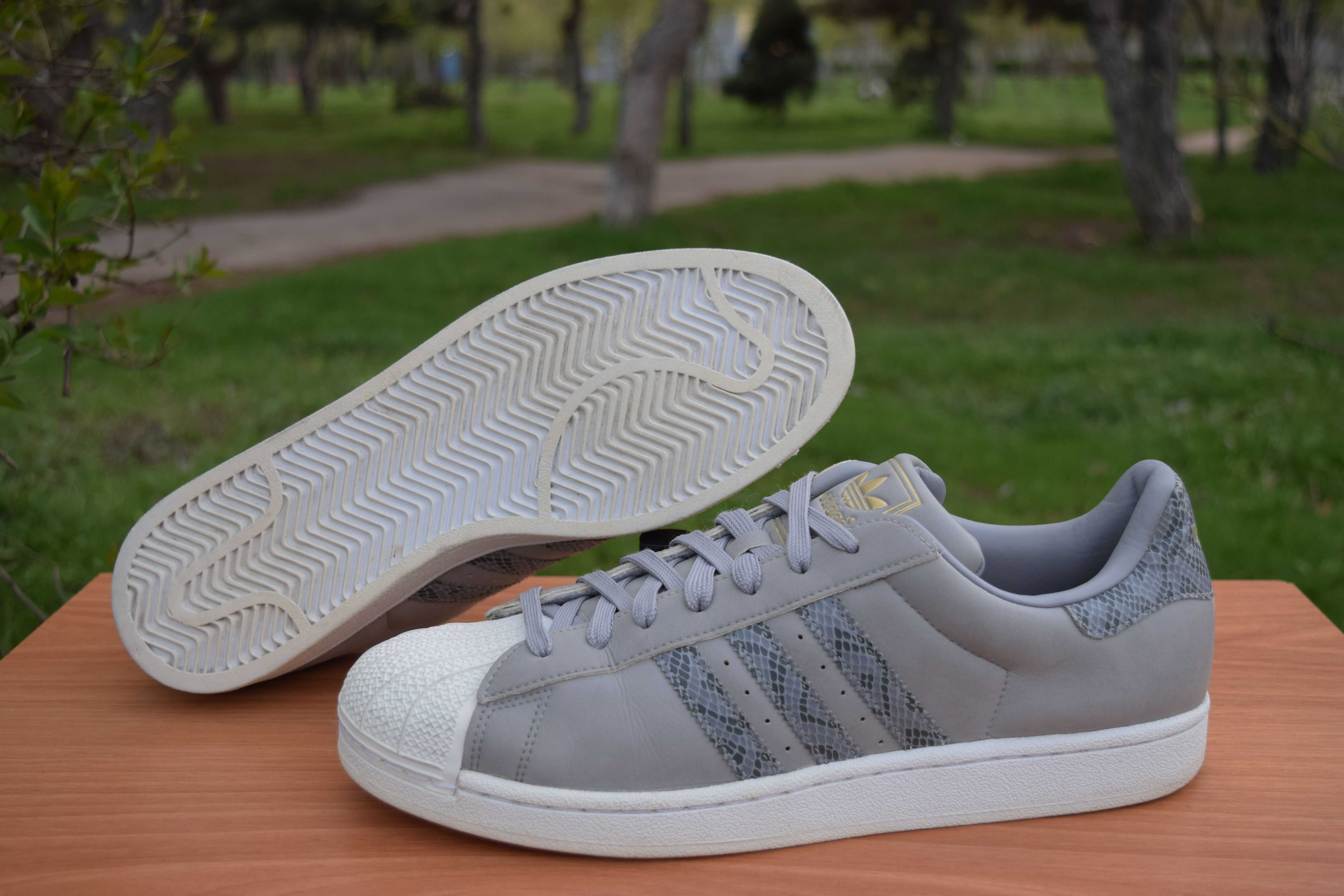 Кроссовки ADIDAS носок с защитой, прошитые р.46  (оригинал)
