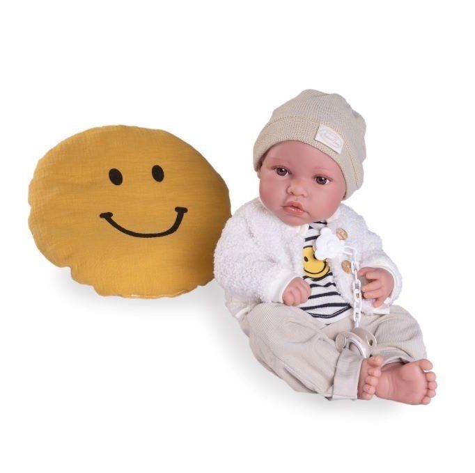 Lalka Erik chłopiec z poduszką Antonio Juan 50423