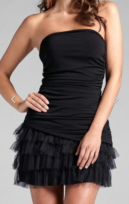 Сукня mini чорна bonprix платье bodyflirt