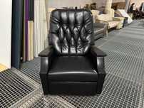 Fotel z funkcją relaks fotel Chesterfield fotel skórzany relaks
