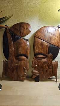 Máscaras de madeira