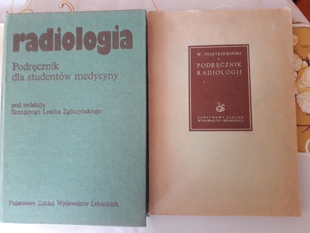 Radiologia rentgenodiagnostyka radiometria książki medyczne