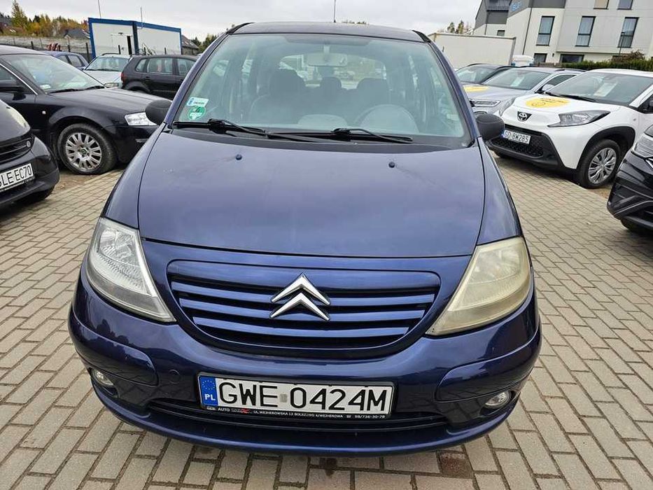 Citroen C3 2004r/1.1 benzyna/61KM/opłaty aktualne/miejskie auto/5drzwi