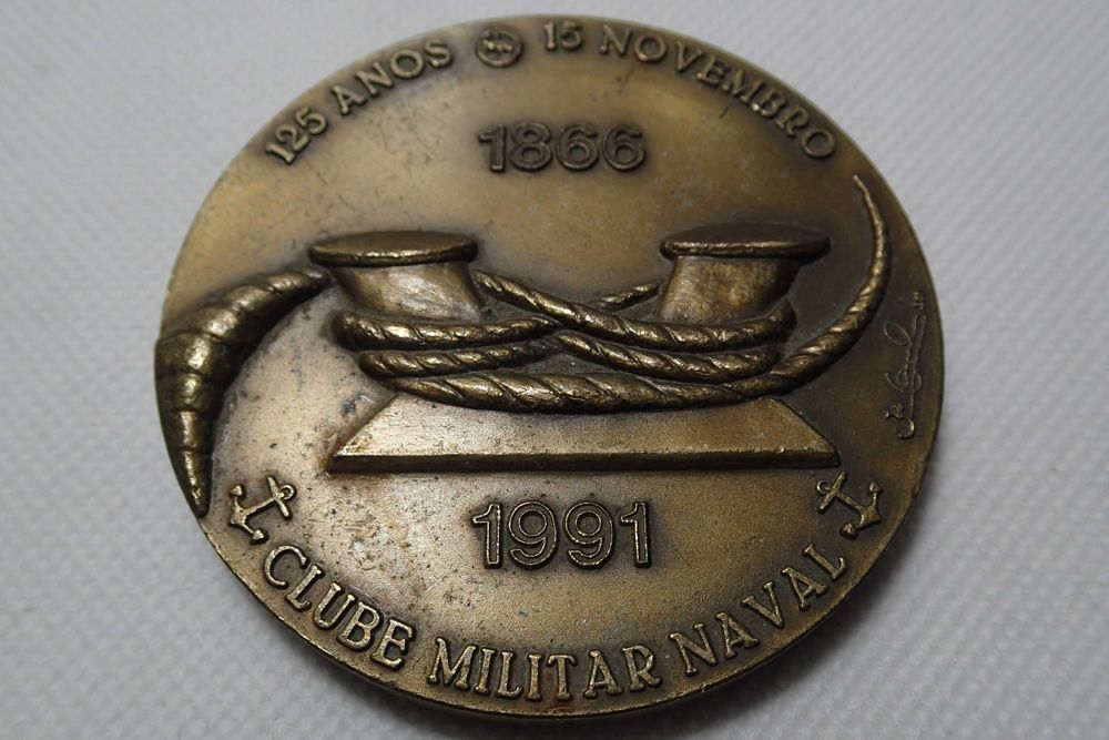 Medalha de bronze do Clube Militar Naval