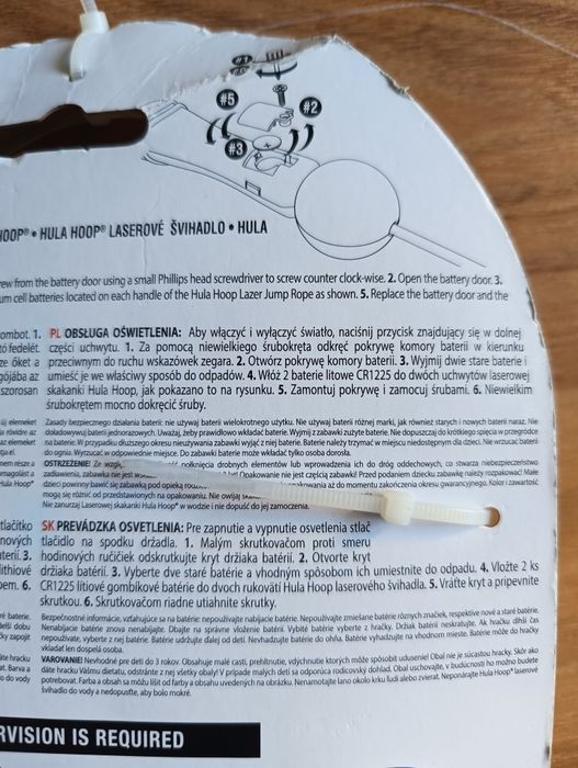 NOWA! Laserowa skakanka Hula Hoop