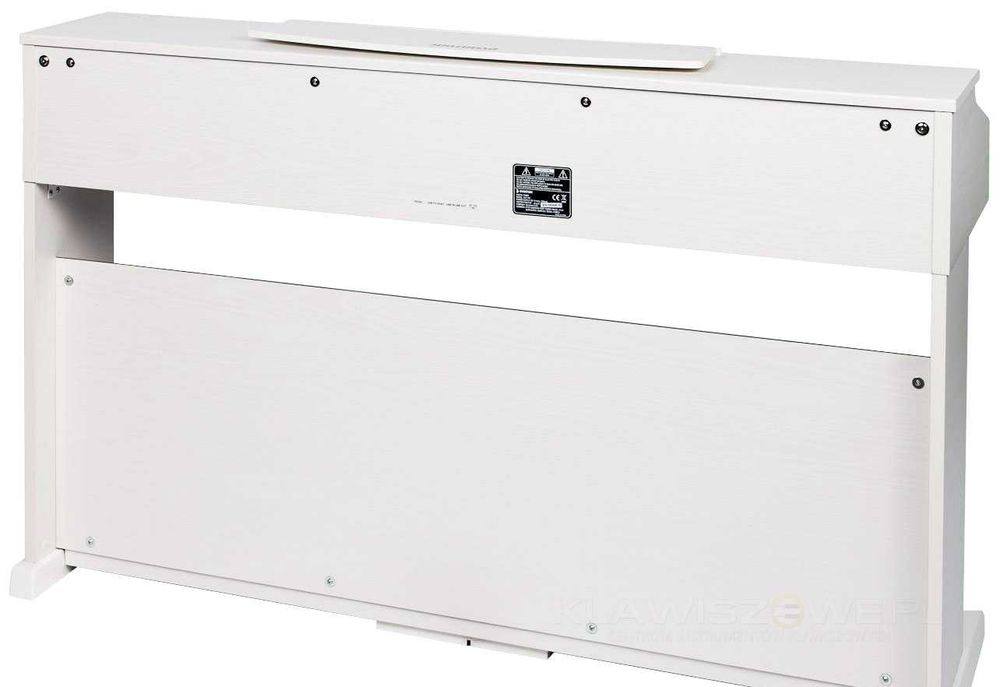 DYNATONE SLP-150 WH Białe Pianino + Ława+Słuchawki | ZESTAW