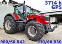 Massey Ferguson 8737 DYNA VT - 3714 h - 2017 ROK - GPS - WOM - TUZ