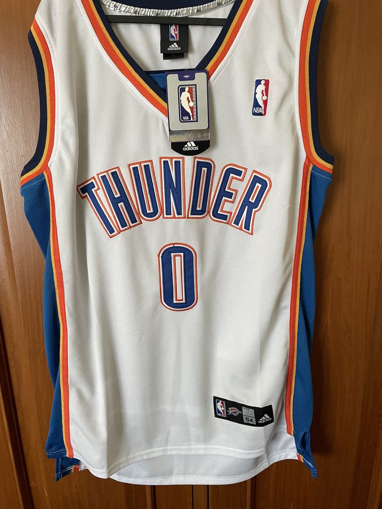 camisola NBA Westbrook Thunder autografada