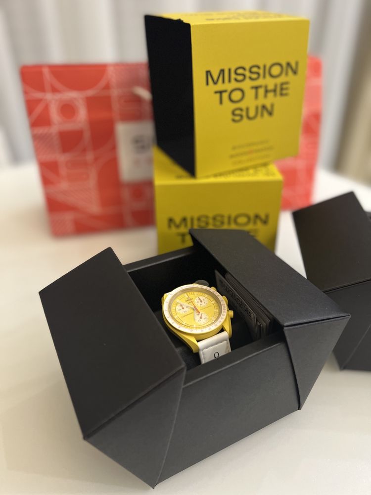 Годинник Omega+Swatch Mission to the Sun