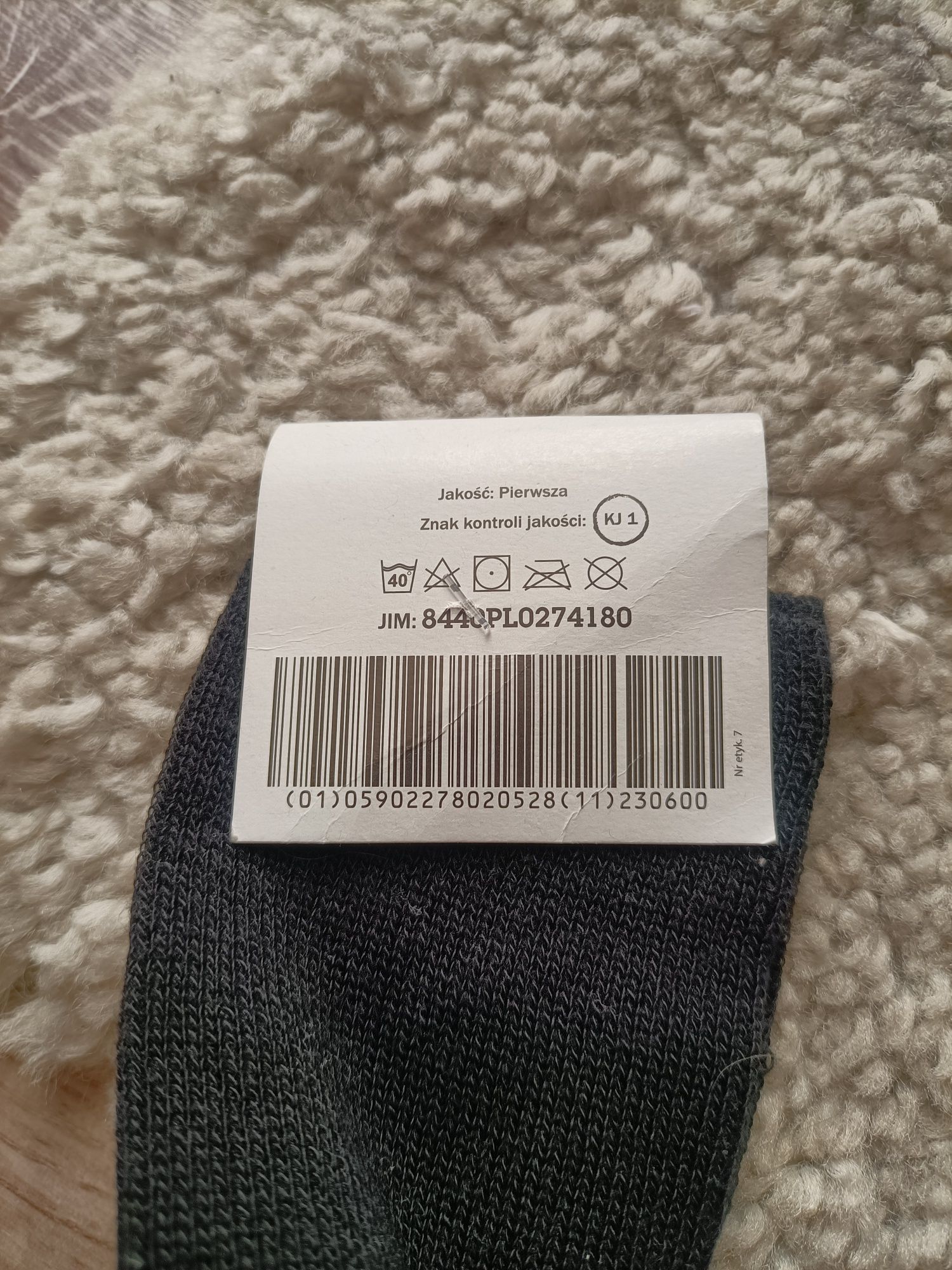 Nowe skarpety męskie wojskowe Wz 538 MON