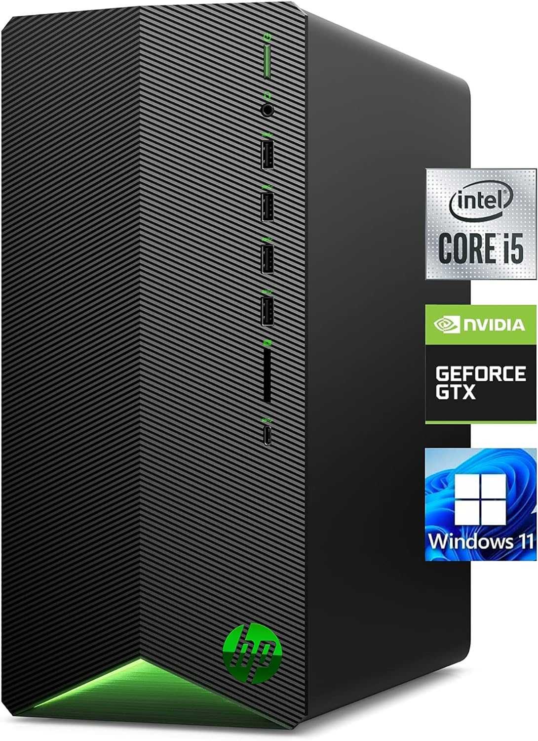 HP Pavilion Gaming i5 16GB RAM 512GB + Ecrã e periféricos