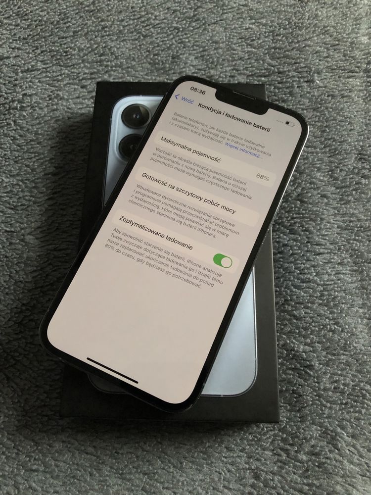 iPhone 13 Pro - 128GB - Błekitny - 88% Baterii