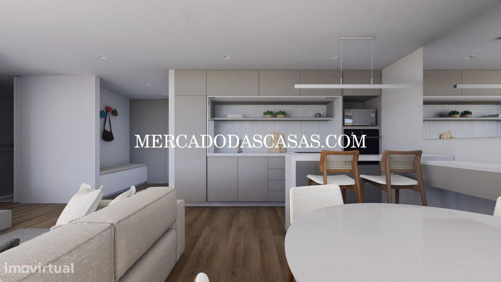 Apartamento T3 Em São Felix Da Marinha