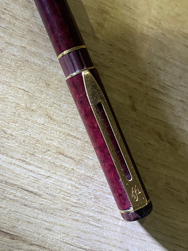 Caneta/Stylo plumeWaterman centurion brown marble lacquer pen mint