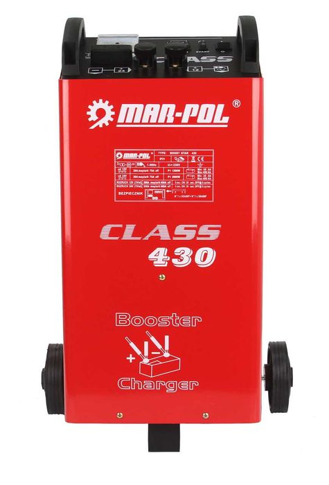 PROSTOWNIK z rozruchem do 12/24V 430 akumulatorów ładowarka