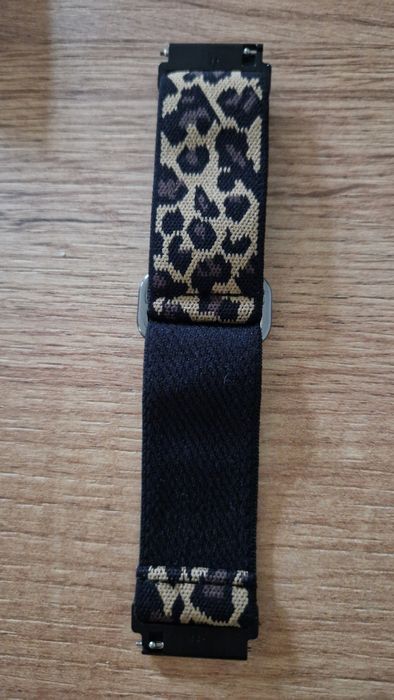 Pasek do zegarka panterka 22mm