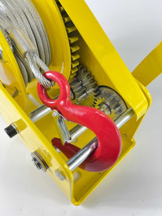 Ручні лебідки 2500LB - 3500LB зі сталевим тросом для причепів / авто