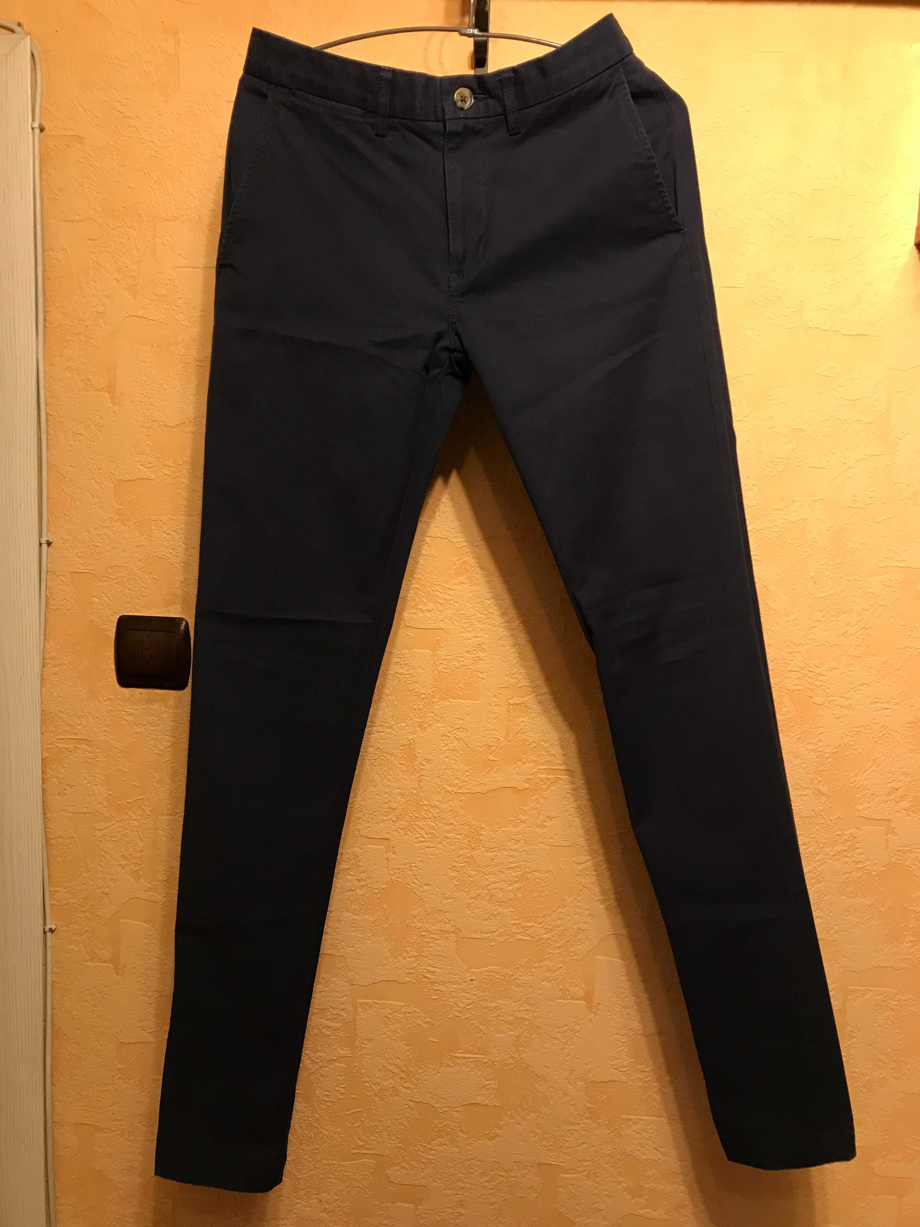 Брюки мужские синие BEN SHERMAN (SLIM FIT) 29/34