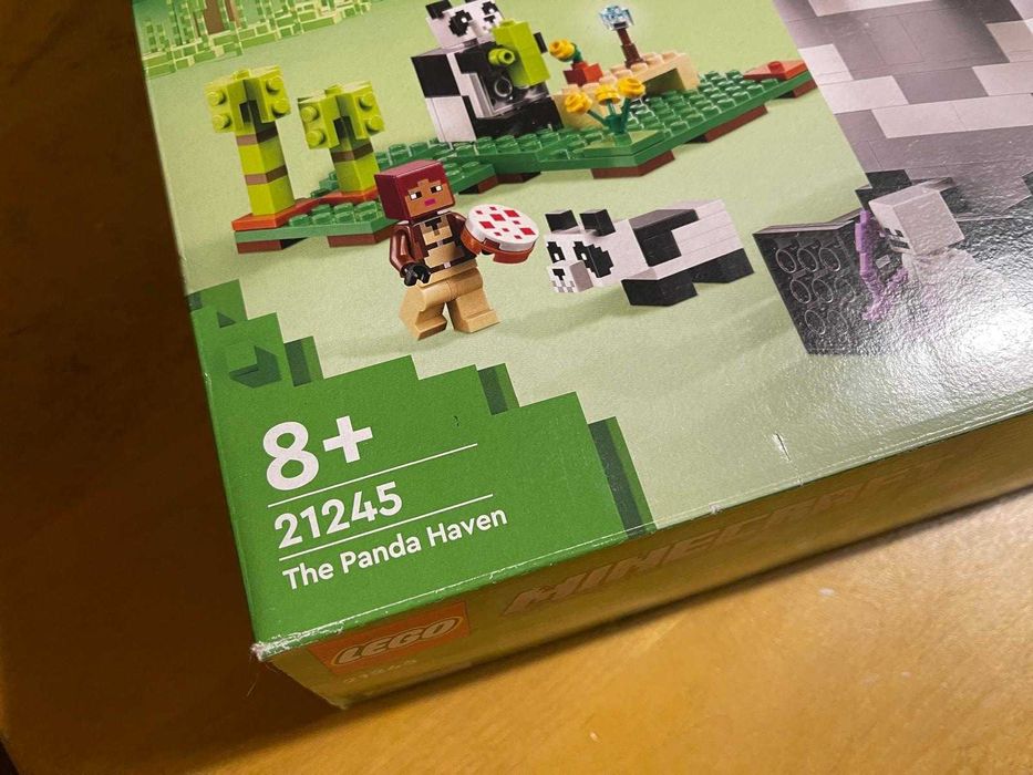 Klocki LEGO Minecraft Rezerwat pandy 21245