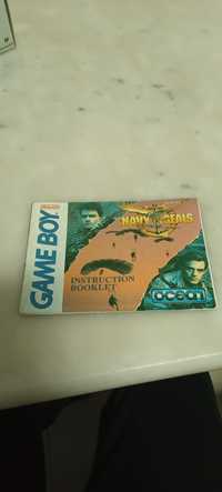 Manual do jogo game boy (NAVI SEALS)