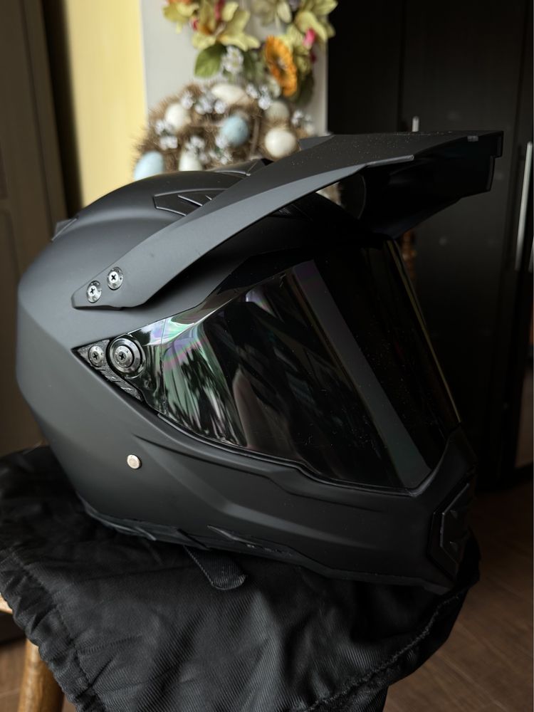 шолом з гарнітурою м,с arai agv az8 ax9 shoei scorpion ruror mt helmet