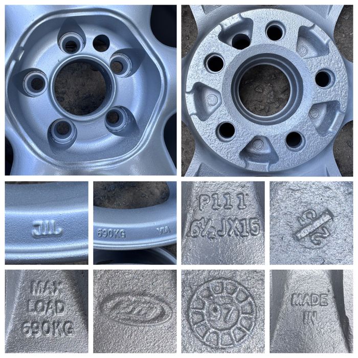Литые диски r15 5x110 ET-25 на Opel Astra/Zafira/Omega/Vectra/Meriva
