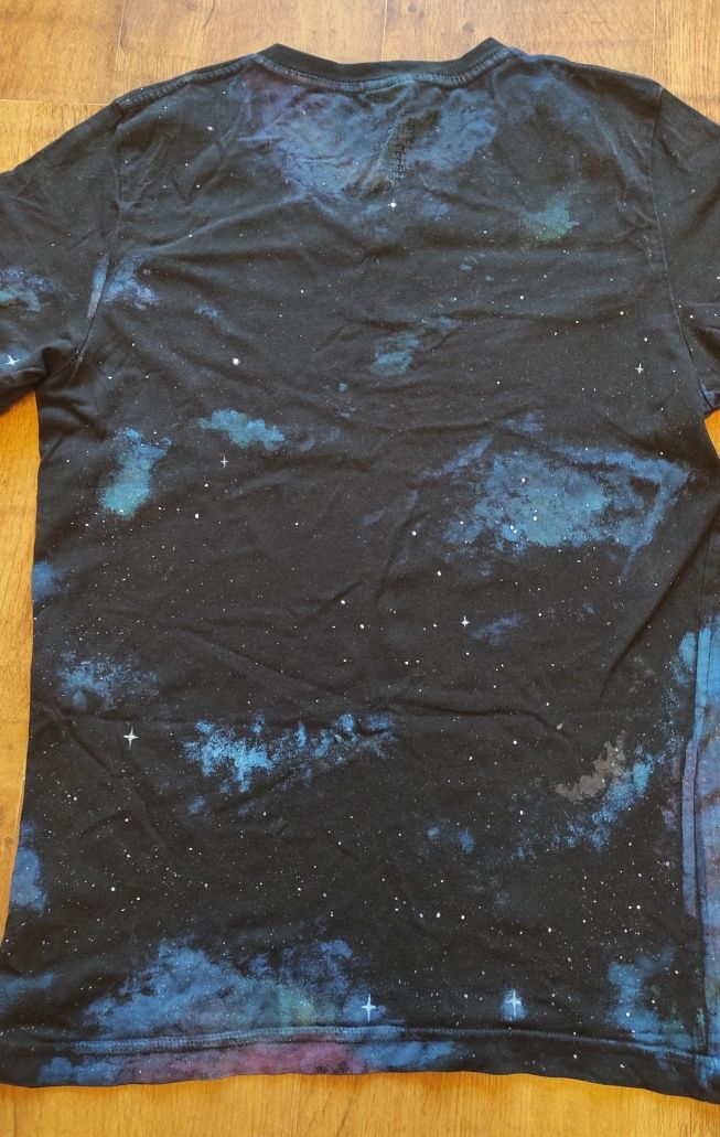 T-shirt ręcznie malowany r. M młodzieżowy