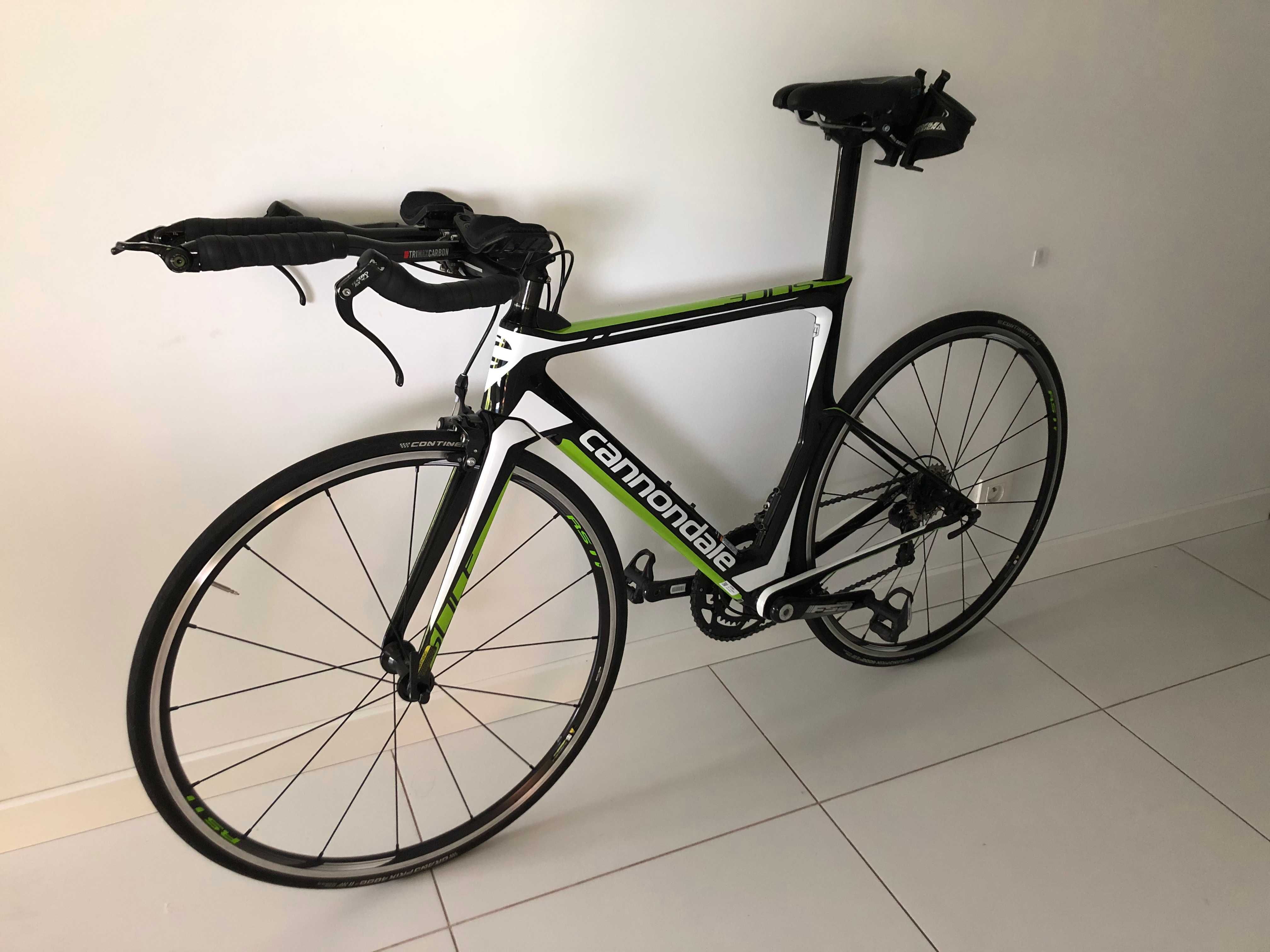 Rower triathlonowy, czasowy, Cannondale Slice, rozmiar 54, gratisy