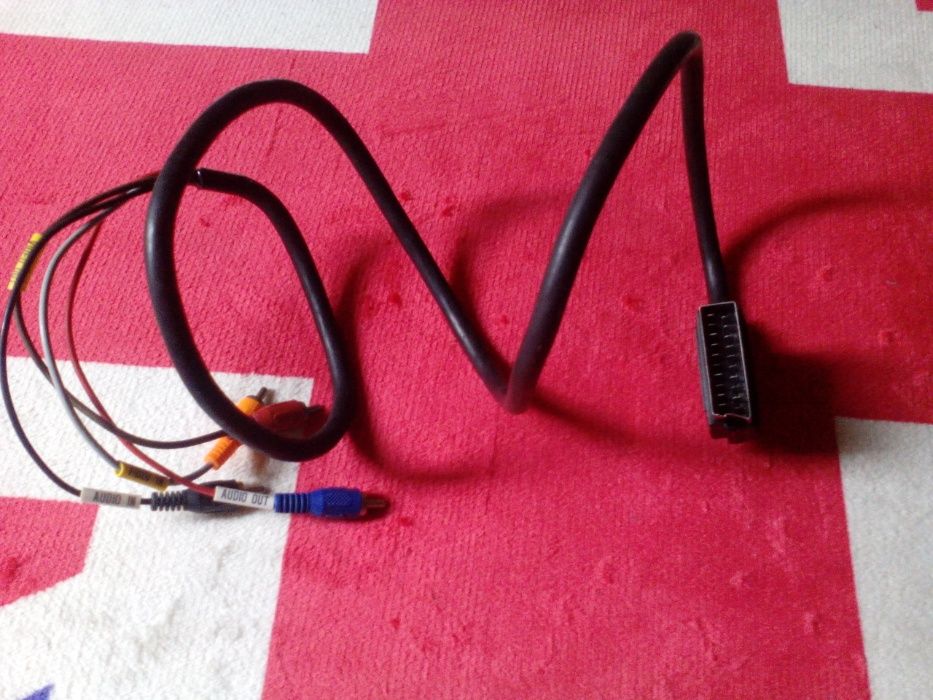 Cabo SCART 21 Pinos - 4 RCA Macho (1,2 mts)