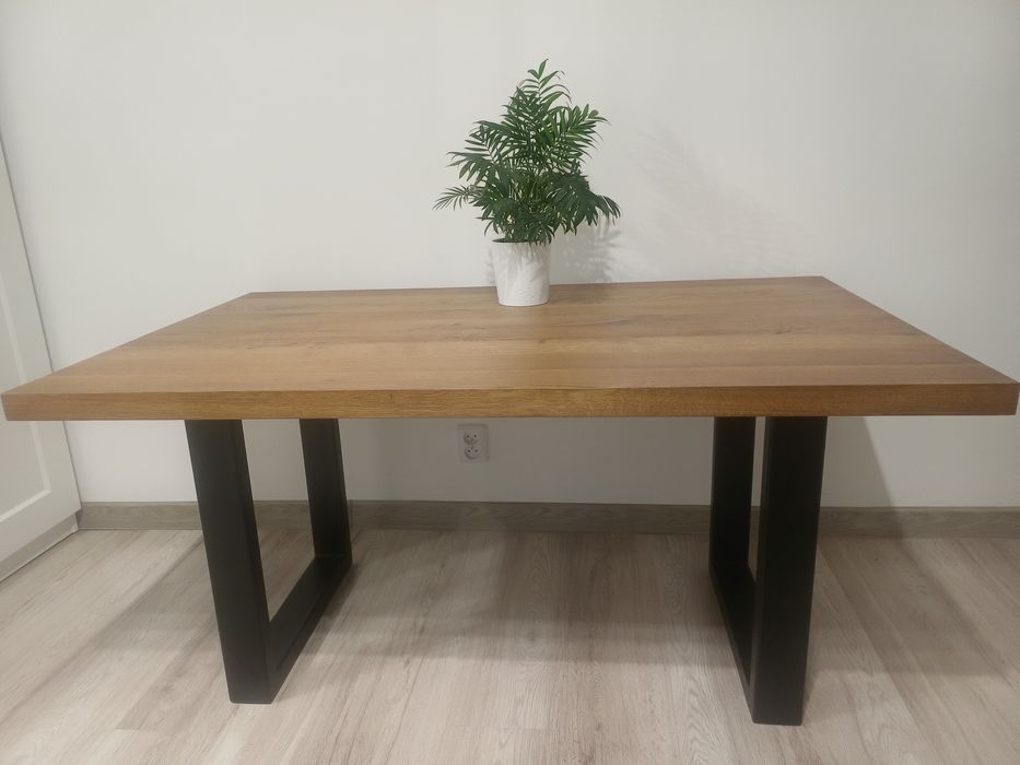 Stół drewniany lite drewno loft