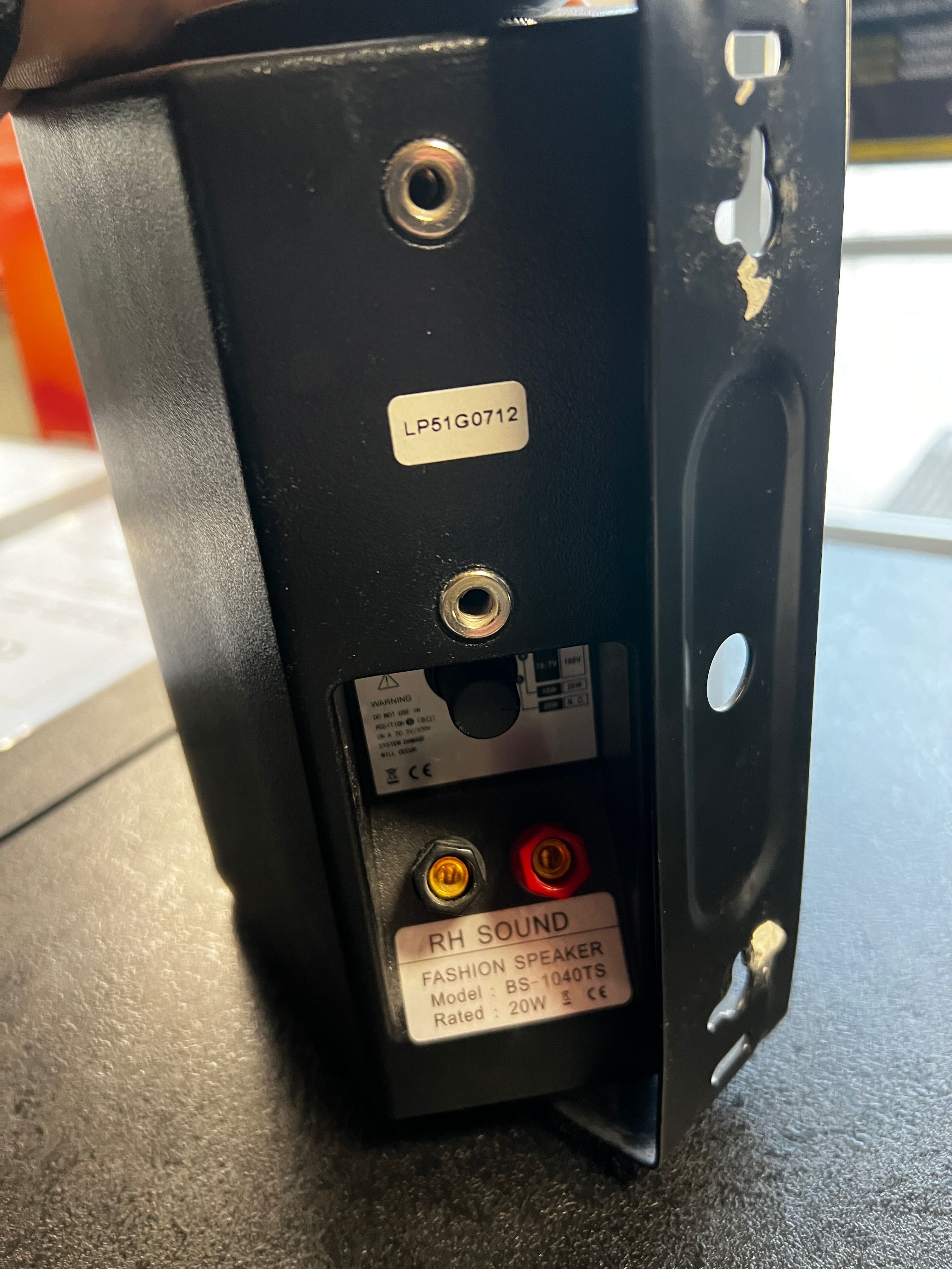 Głośnik Ścienny RH Sound BS1040TS/W