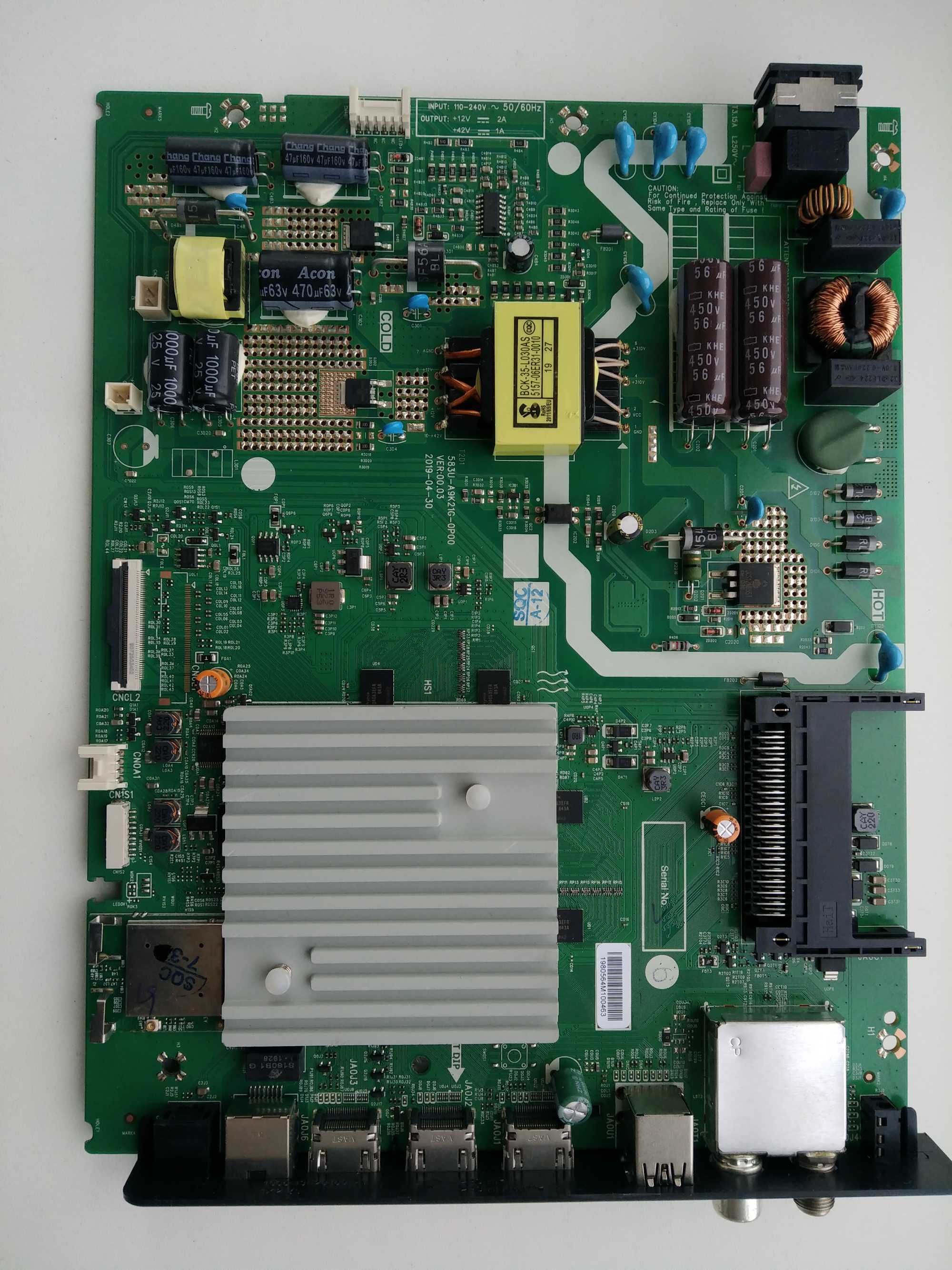 Плата main 583U-A9K21G-0P00 для тв Panasonic TX-43GXR600