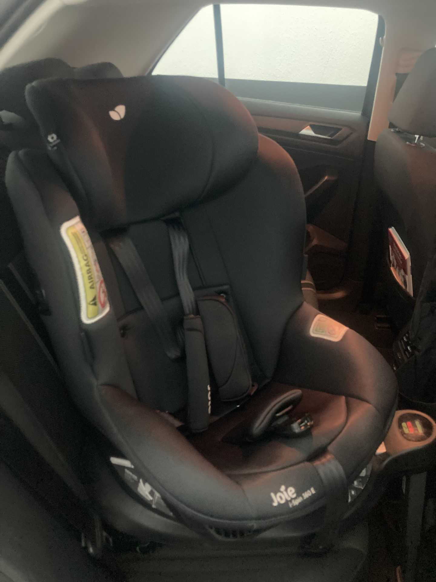 Cadeira Auto Joie 360 I-Spin E Coal em bom estado