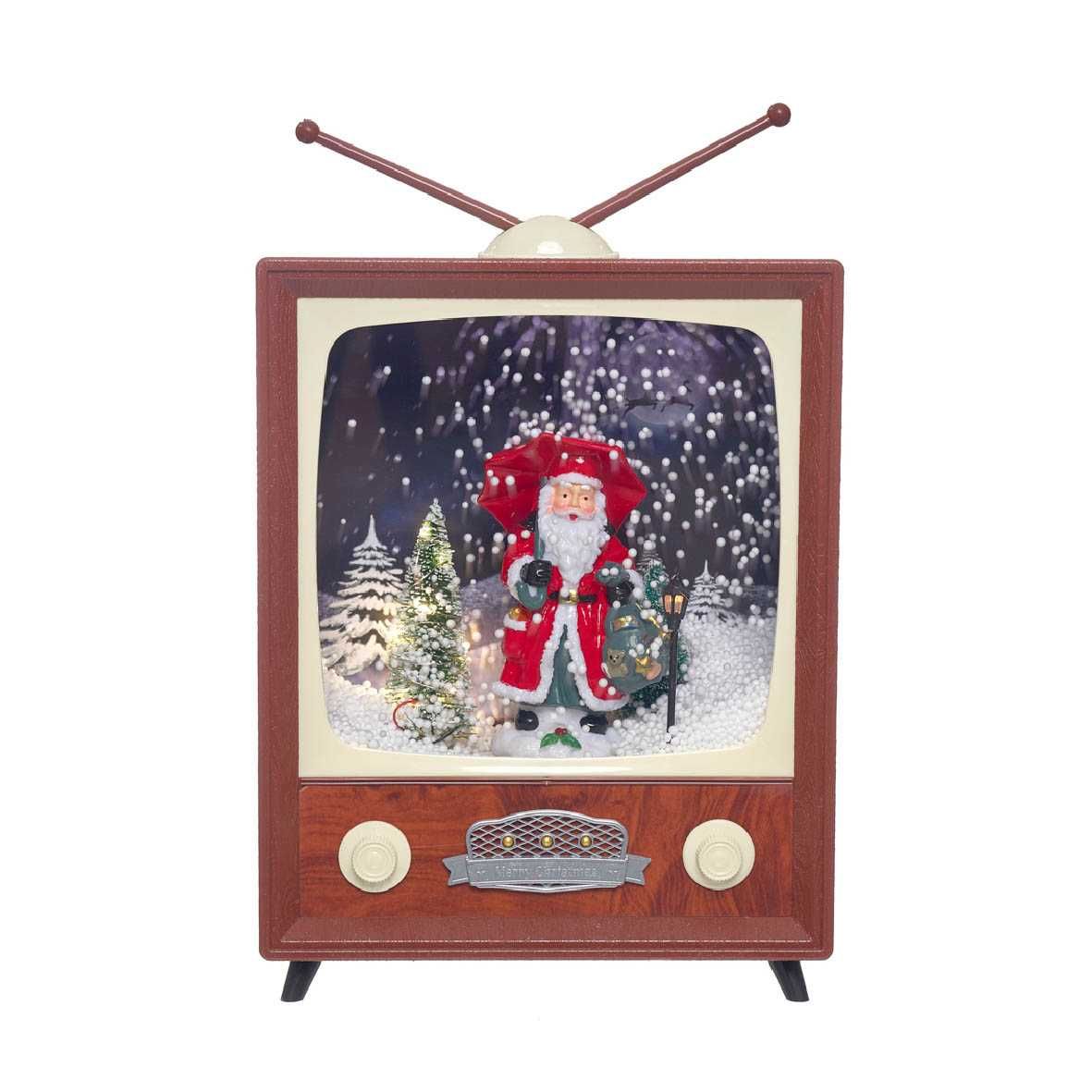 NATAL - Televisão com neve com musica By Arcoazul