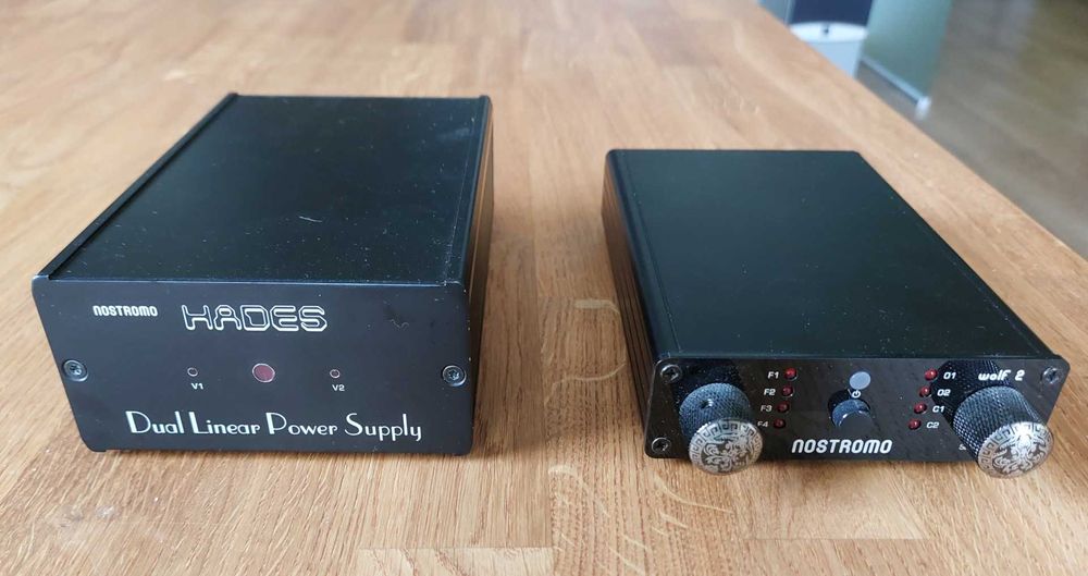 DAC Nostromo Wolf-2 - zasilacz liniowy Hades - MUSES03 - gwarancja