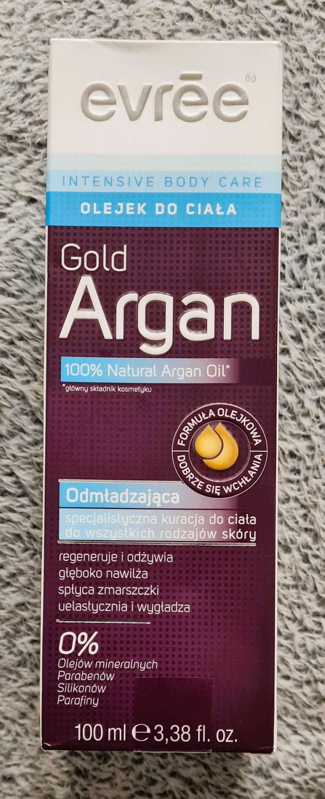 Olejek do twarzy i ciała Evree Argan Oil
